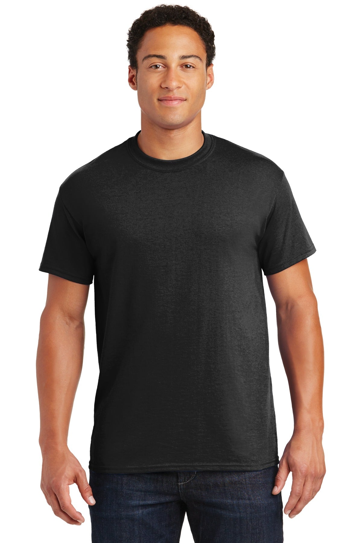 Gildan® - DryBlend® 50 Cotton/50 Poly T-Shirt. 8000 [Black] - DFW Impression