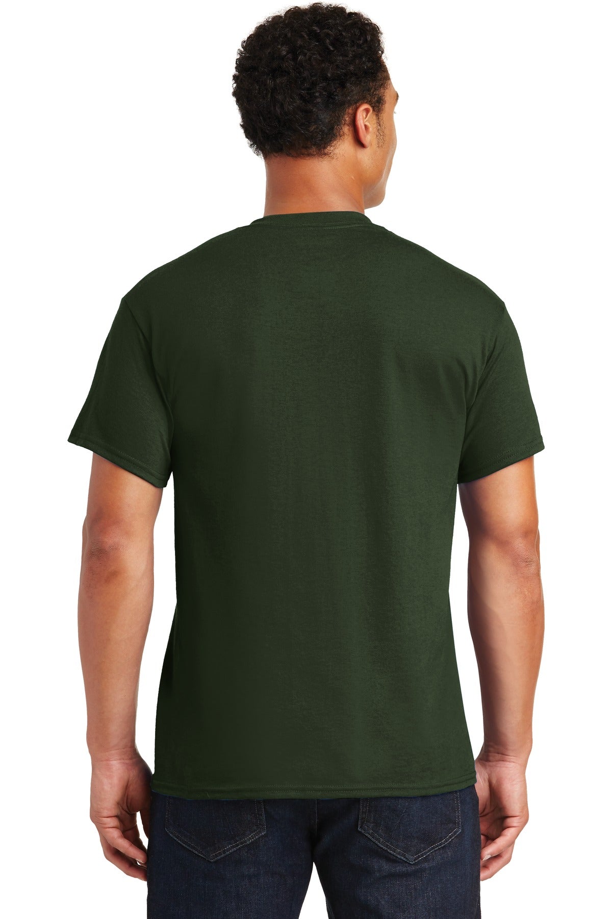 Gildan® - DryBlend® 50 Cotton/50 Poly T-Shirt. 8000 [Forest] - DFW Impression