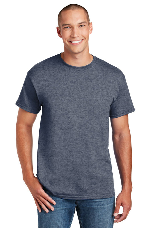 Gildan® - DryBlend® 50 Cotton/50 Poly T-Shirt. 8000 [Heather Sport Dark Navy] - DFW Impression