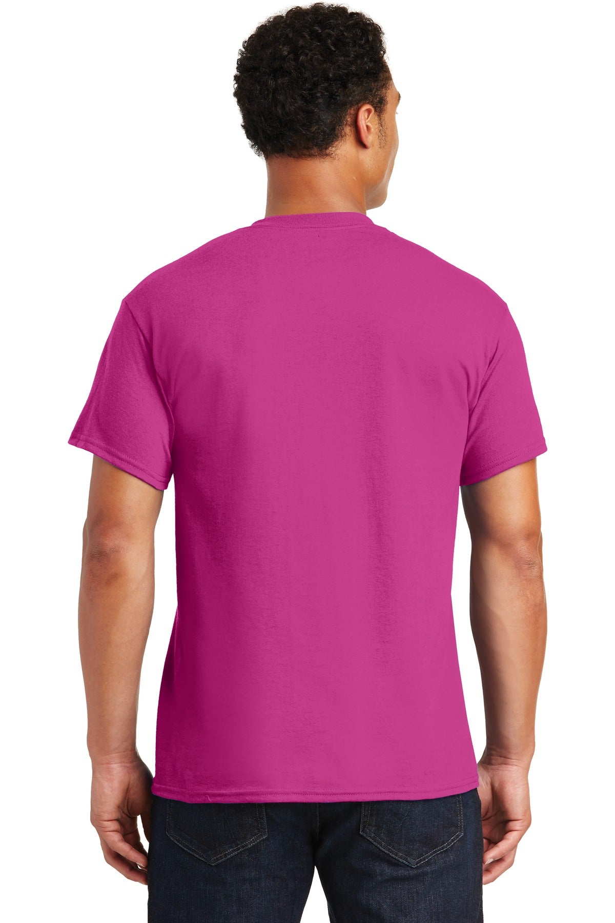 Gildan® - DryBlend® 50 Cotton/50 Poly T-Shirt. 8000 [Heliconia] - DFW Impression