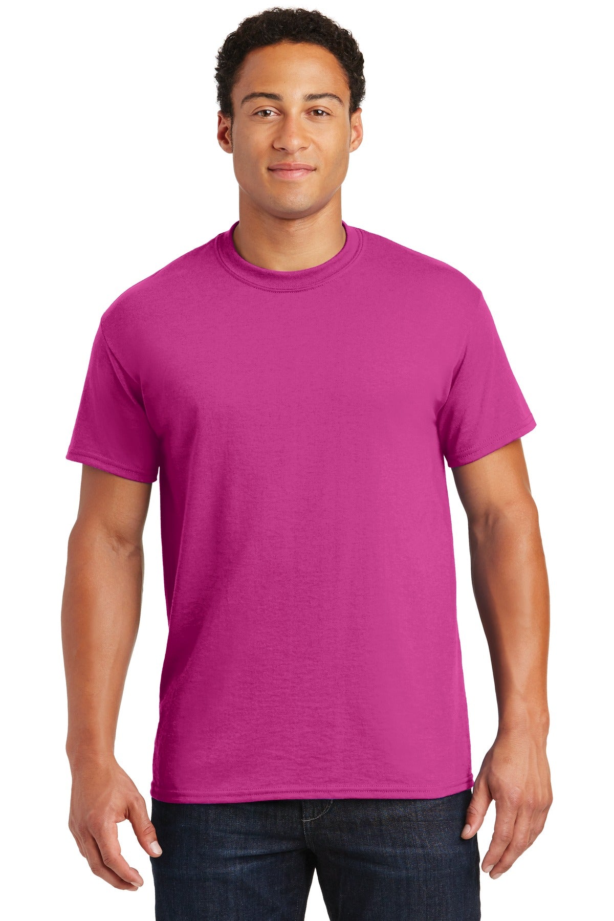Gildan® - DryBlend® 50 Cotton/50 Poly T-Shirt. 8000 [Heliconia] - DFW Impression