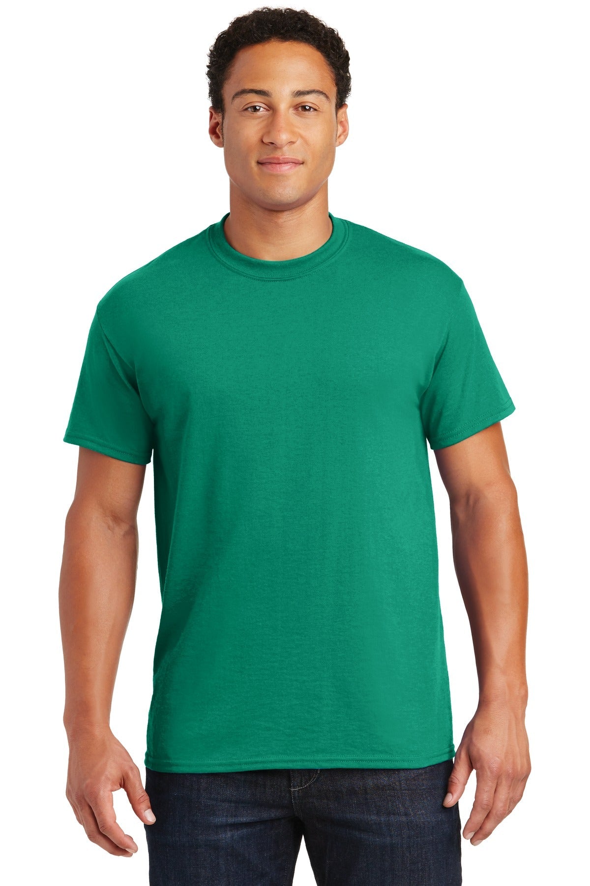 Gildan® - DryBlend® 50 Cotton/50 Poly T-Shirt. 8000 [Kelly Green] - DFW Impression