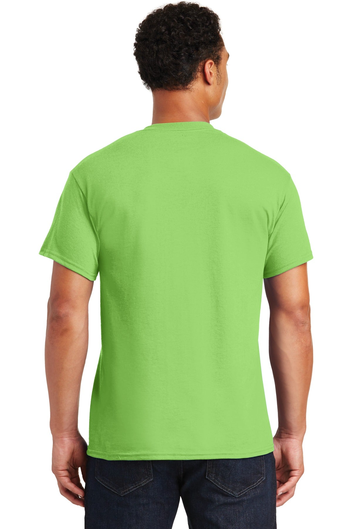 Gildan® - DryBlend® 50 Cotton/50 Poly T-Shirt. 8000 [Lime] - DFW Impression