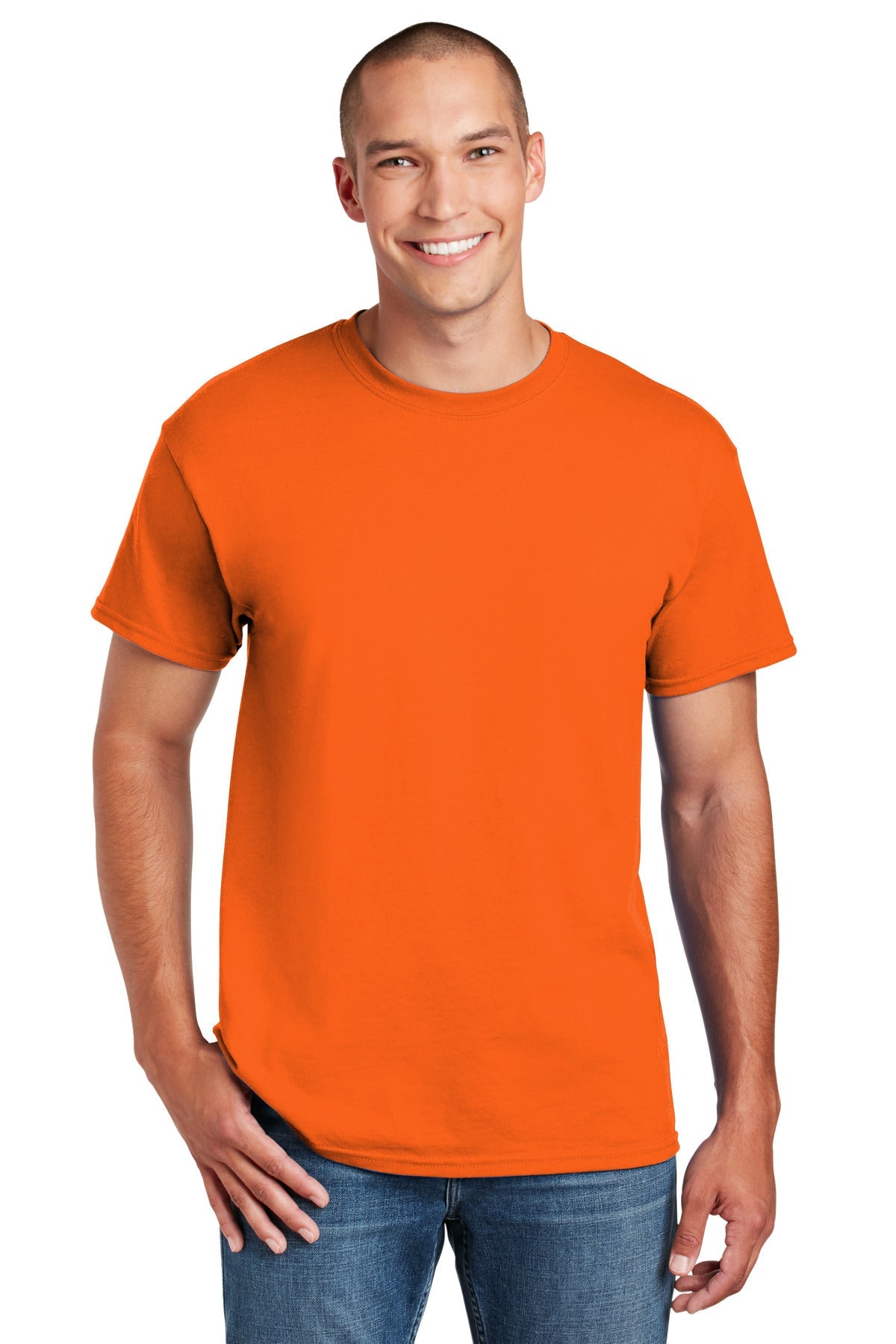 Gildan® - DryBlend® 50 Cotton/50 Poly T-Shirt. 8000 [S. Orange] - DFW Impression