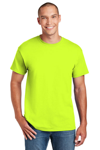 Gildan® - DryBlend® 50 Cotton/50 Poly T-Shirt. 8000 [Safety Green] - DFW Impression