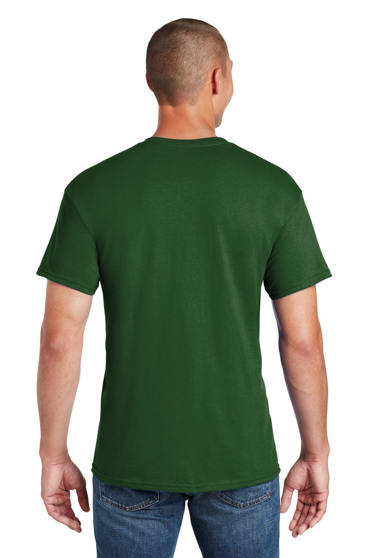 Gildan® - DryBlend® 50 Cotton/50 Poly T-Shirt. 8000 [Sport Dark Green] - DFW Impression