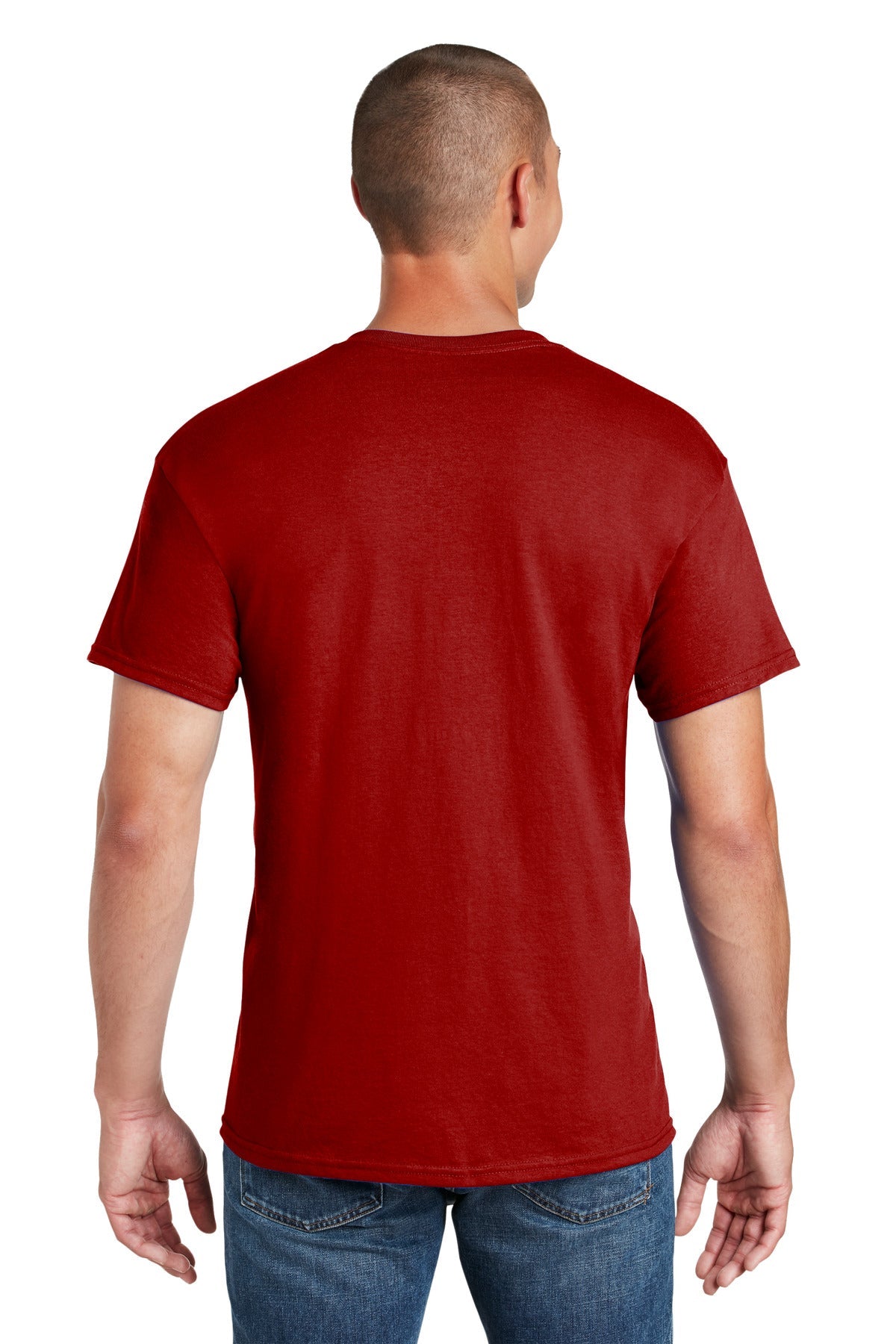 Gildan® - DryBlend® 50 Cotton/50 Poly T-Shirt. 8000 [Sport Scarlet Red] - DFW Impression