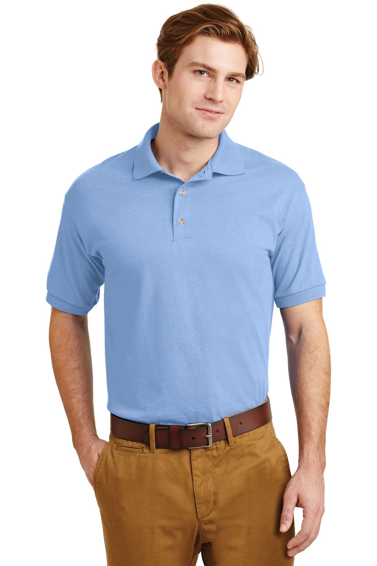 Gildan® - DryBlend® 6-Ounce Jersey Knit Sport Shirt. 8800 [Light Blue] - DFW Impression