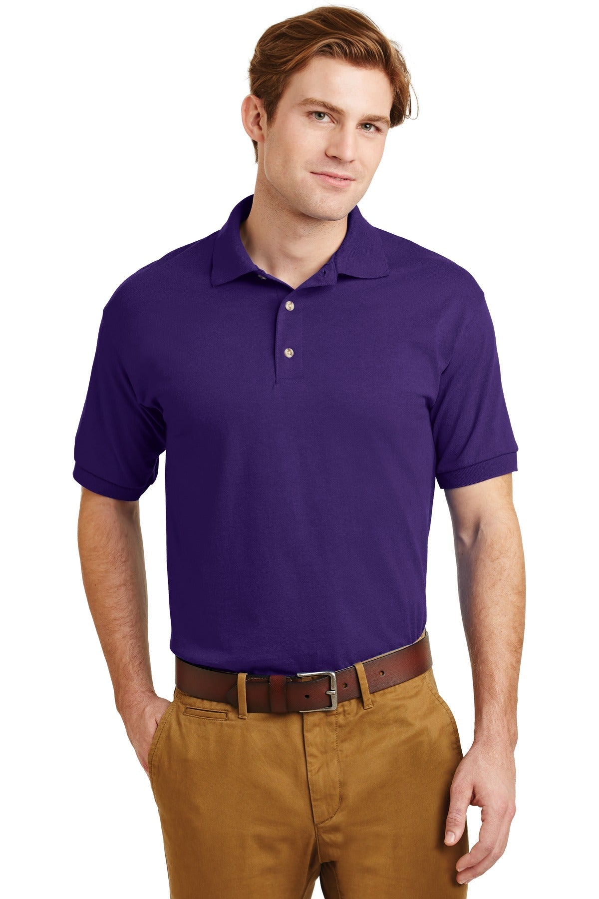 Gildan® - DryBlend® 6-Ounce Jersey Knit Sport Shirt. 8800 [Purple] - DFW Impression