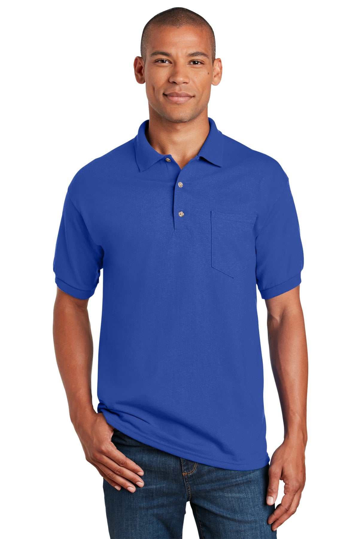 Gildan® DryBlend® 6-Ounce Jersey Knit Sport Shirt with Pocket. 8900 - DFW Impression