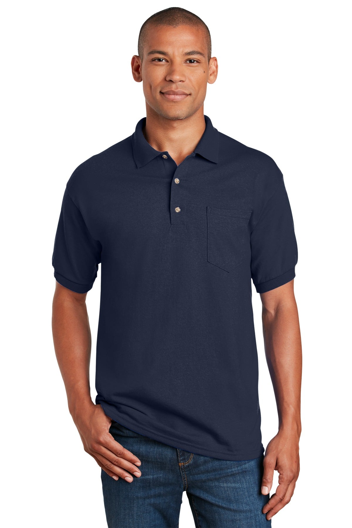 Gildan® DryBlend® 6-Ounce Jersey Knit Sport Shirt with Pocket. 8900 - DFW Impression