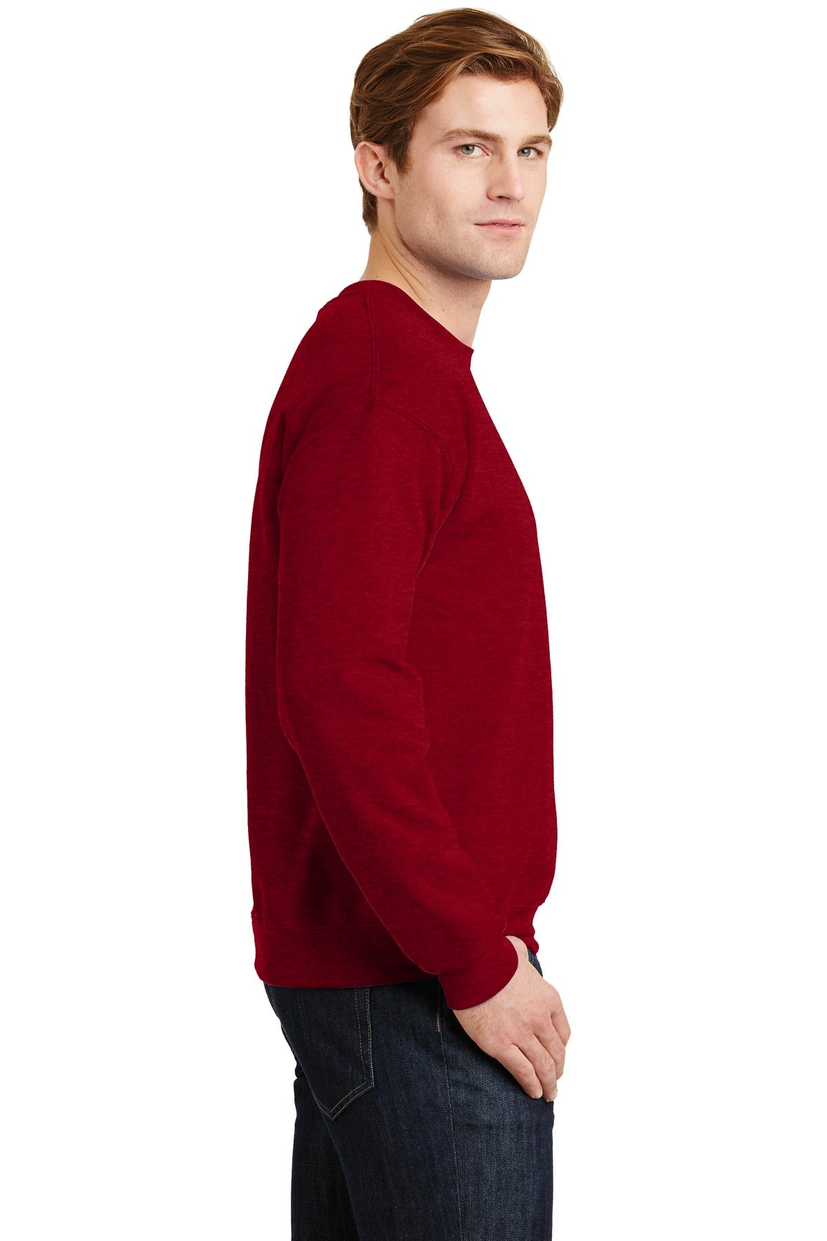 Gildan® - Heavy Blend™ Crewneck Sweatshirt. 18000 [Antique Cherry Red] - DFW Impression