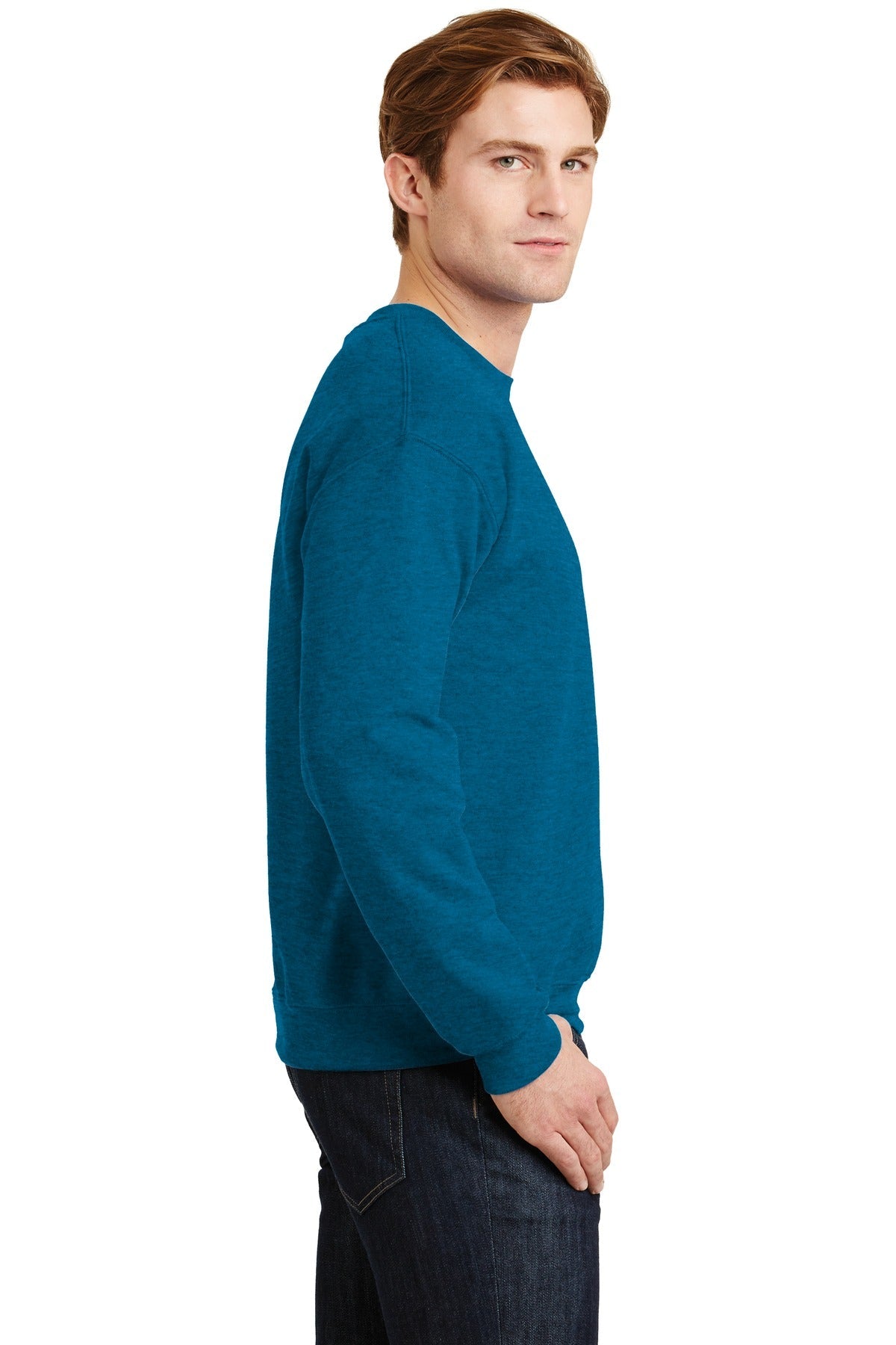 Gildan® - Heavy Blend™ Crewneck Sweatshirt. 18000 [Antique Sapphire] - DFW Impression