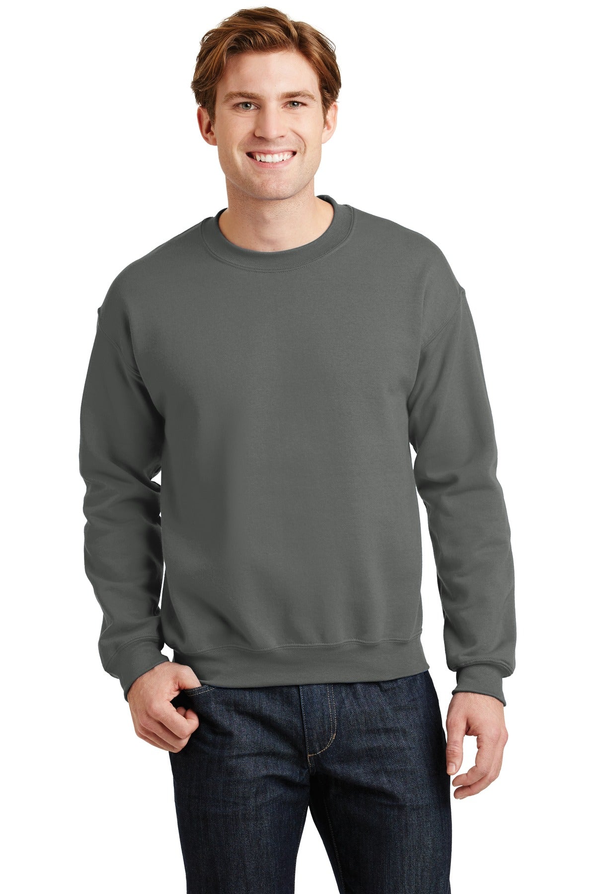 Gildan® - Heavy Blend™ Crewneck Sweatshirt. 18000 [Charcoal] - DFW Impression