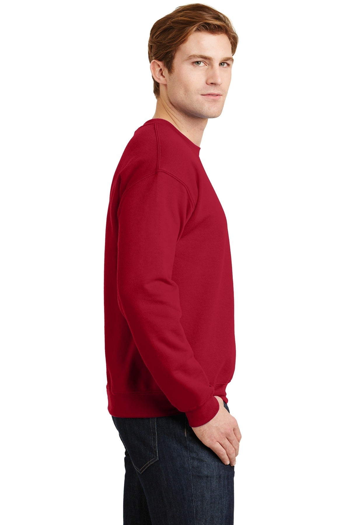 Gildan® - Heavy Blend™ Crewneck Sweatshirt. 18000 [Cherry Red] - DFW Impression