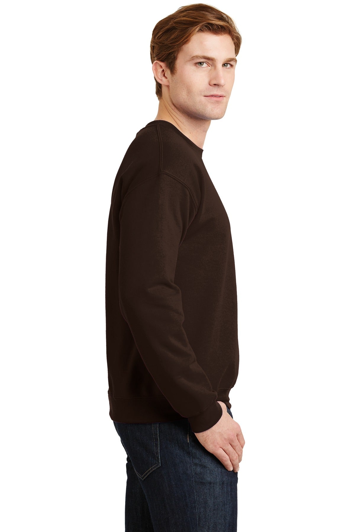 Gildan® - Heavy Blend™ Crewneck Sweatshirt. 18000 [Dark Chocolate] - DFW Impression