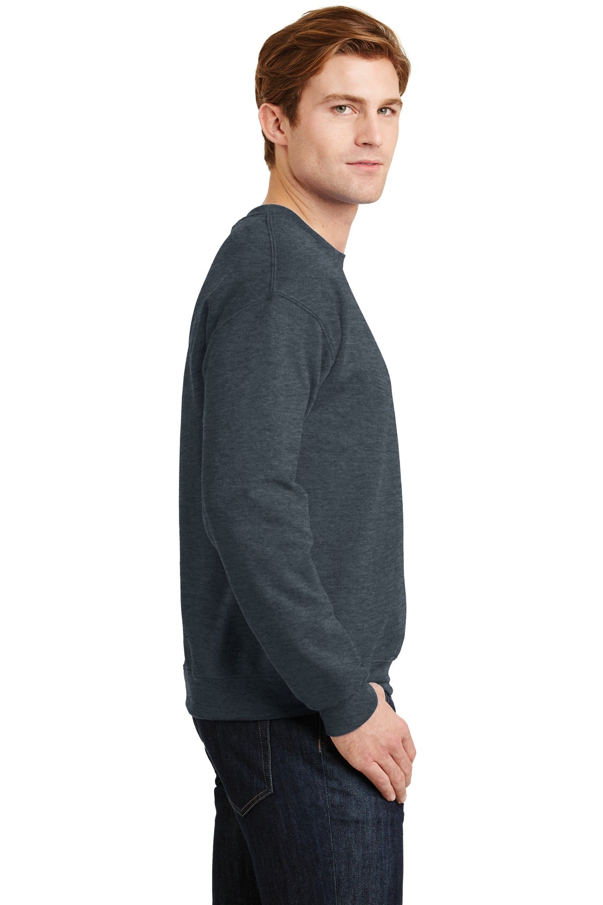 Gildan® - Heavy Blend™ Crewneck Sweatshirt. 18000 [Dark Heather] - DFW Impression