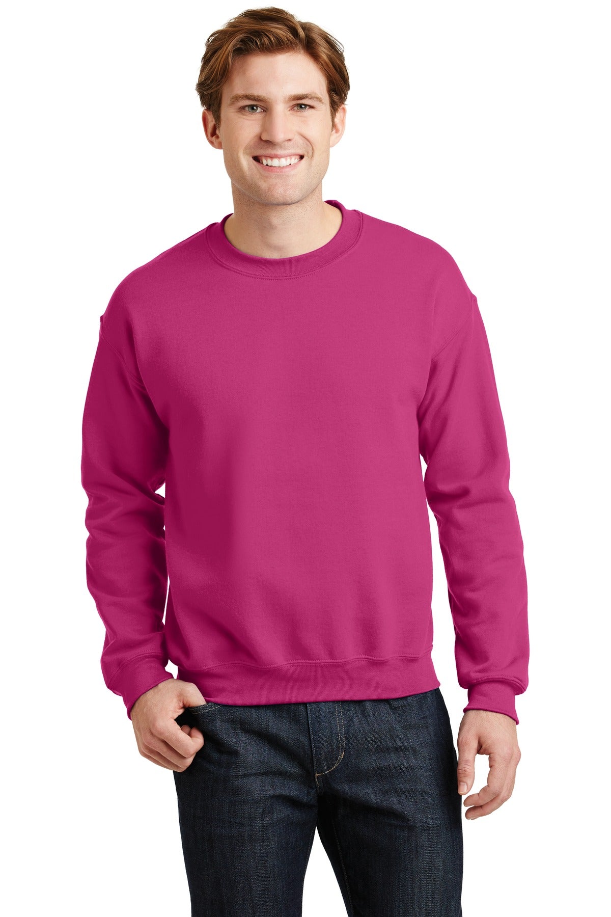 Gildan® - Heavy Blend™ Crewneck Sweatshirt. 18000 [Heliconia] - DFW Impression