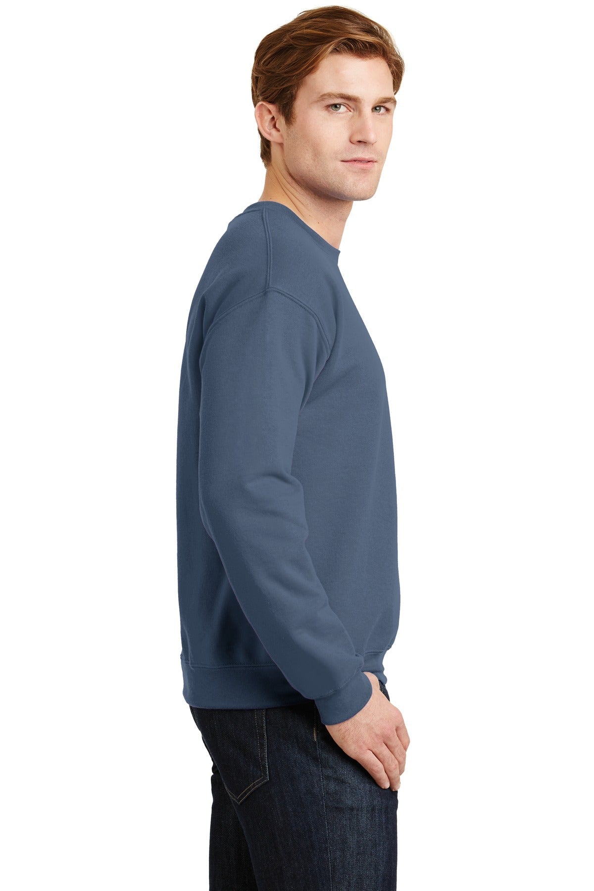 Gildan indigo deals blue sweatshirt