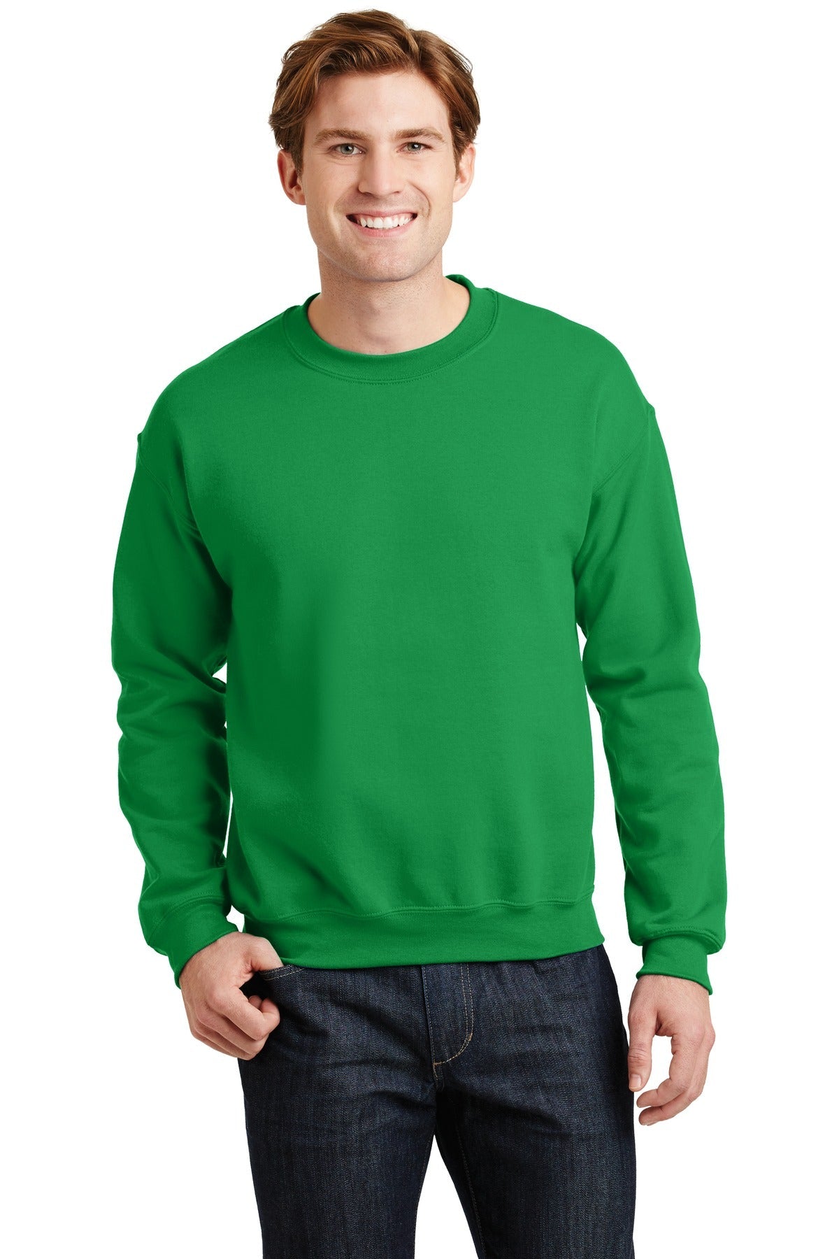 Gildan® - Heavy Blend™ Crewneck Sweatshirt. 18000 [Irish Green] - DFW Impression