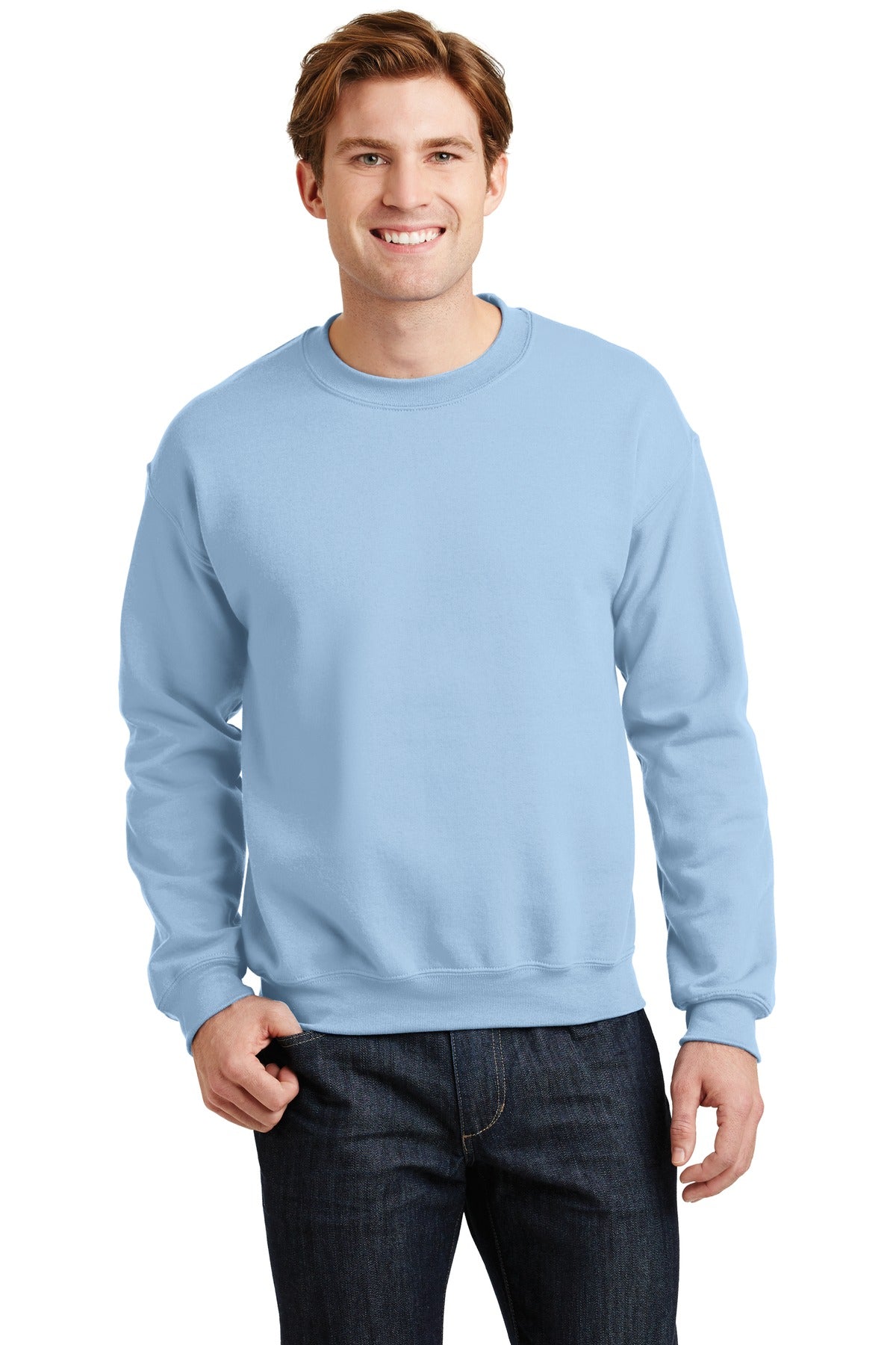 Gildan® - Heavy Blend™ Crewneck Sweatshirt. 18000 [Light Blue] - DFW Impression