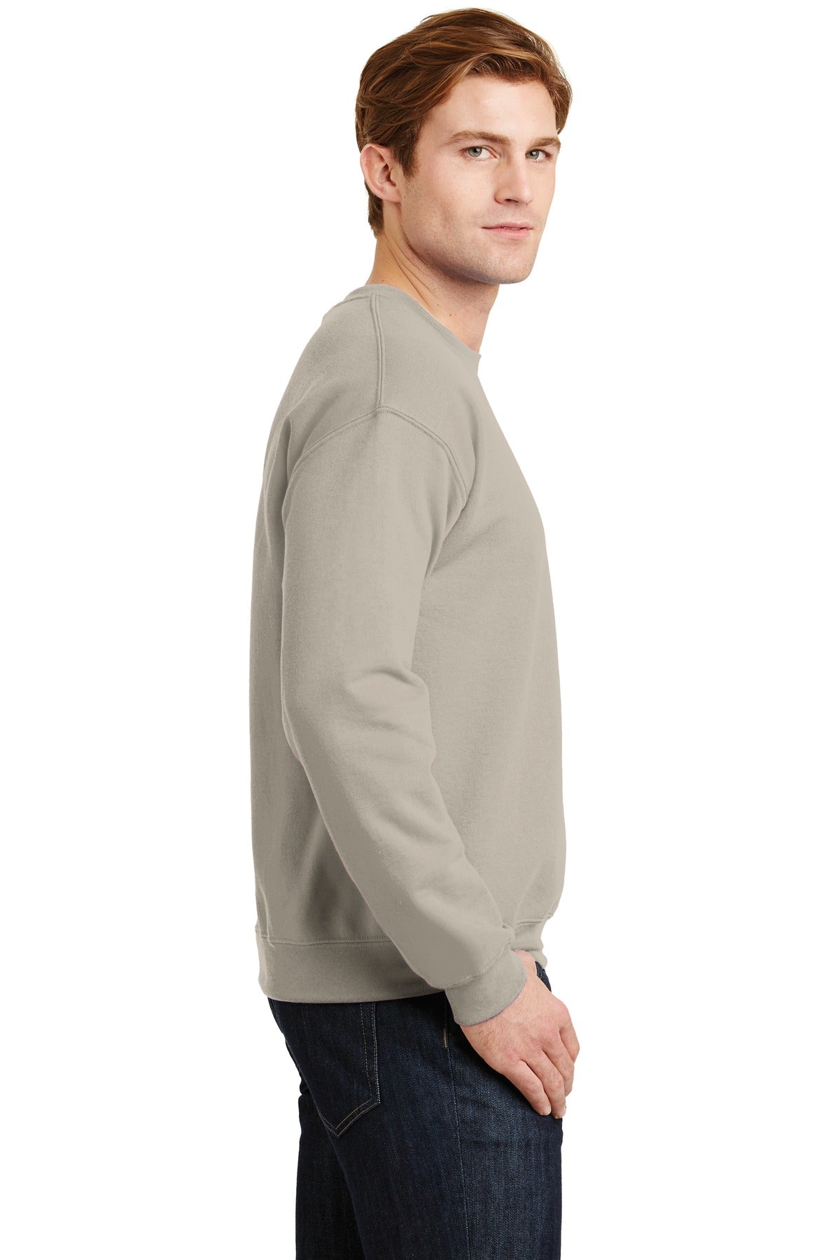 Gildan® - Heavy Blend™ Crewneck Sweatshirt. 18000 [Sand] - DFW Impression