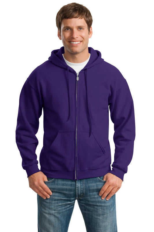 Gildan® - Heavy Blend™ Full-Zip Hooded Sweatshirt. 18600 [Purple] - DFW Impression