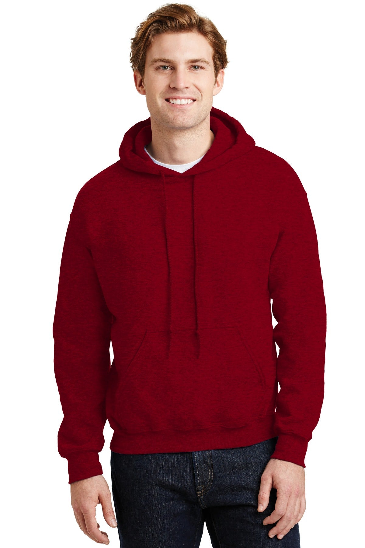 Gildan® - Heavy Blend™ Hooded Sweatshirt. 18500 [Antique Cherry Red] - DFW Impression