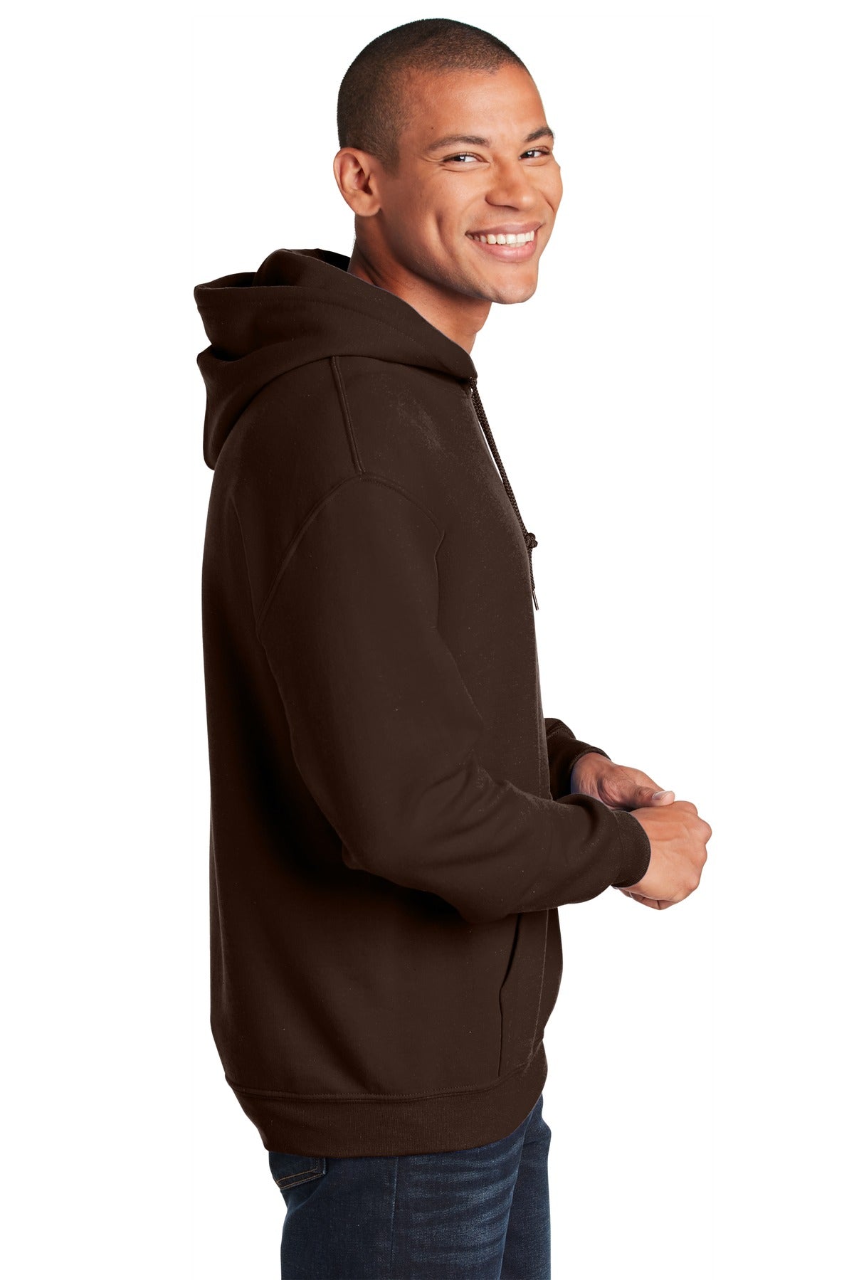 Gildan® - Heavy Blend™ Hooded Sweatshirt. 18500 [Dark Chocolate] - DFW Impression