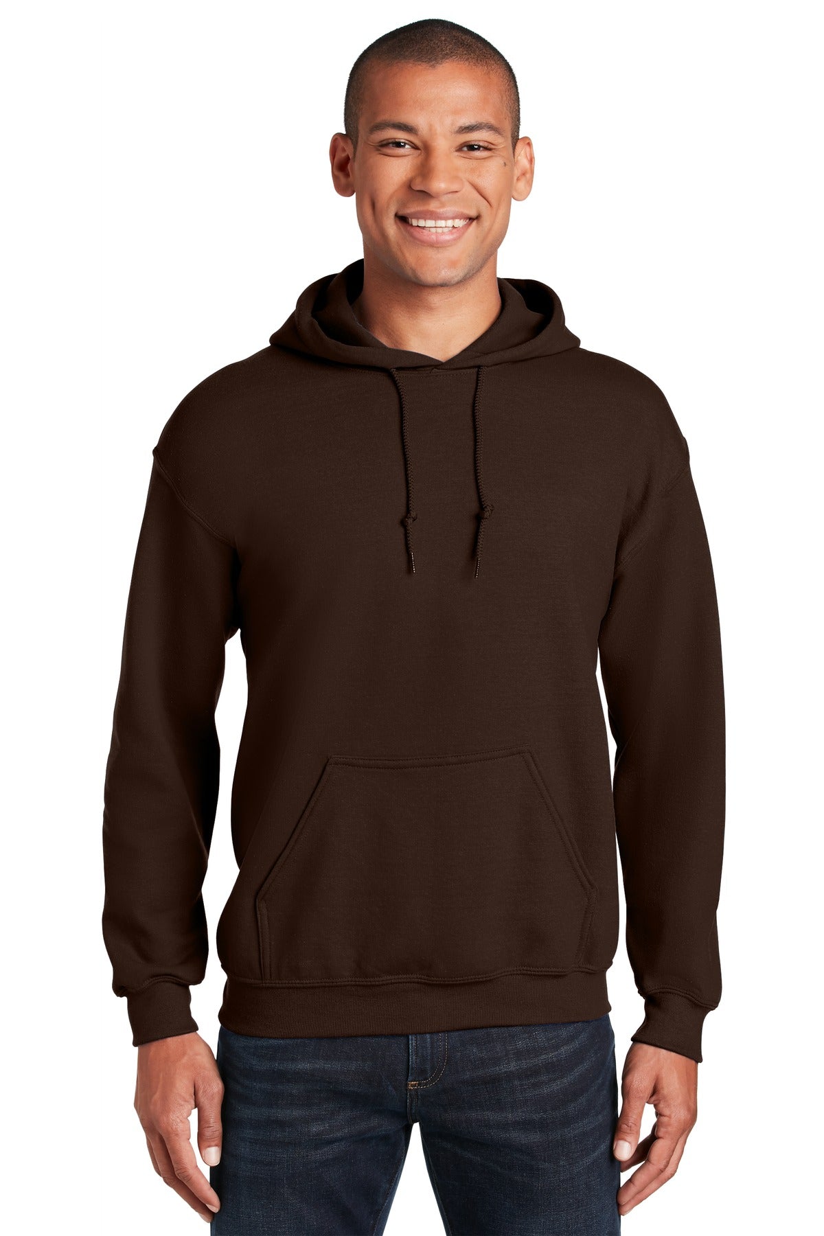 Gildan® - Heavy Blend™ Hooded Sweatshirt. 18500 [Dark Chocolate] - DFW Impression