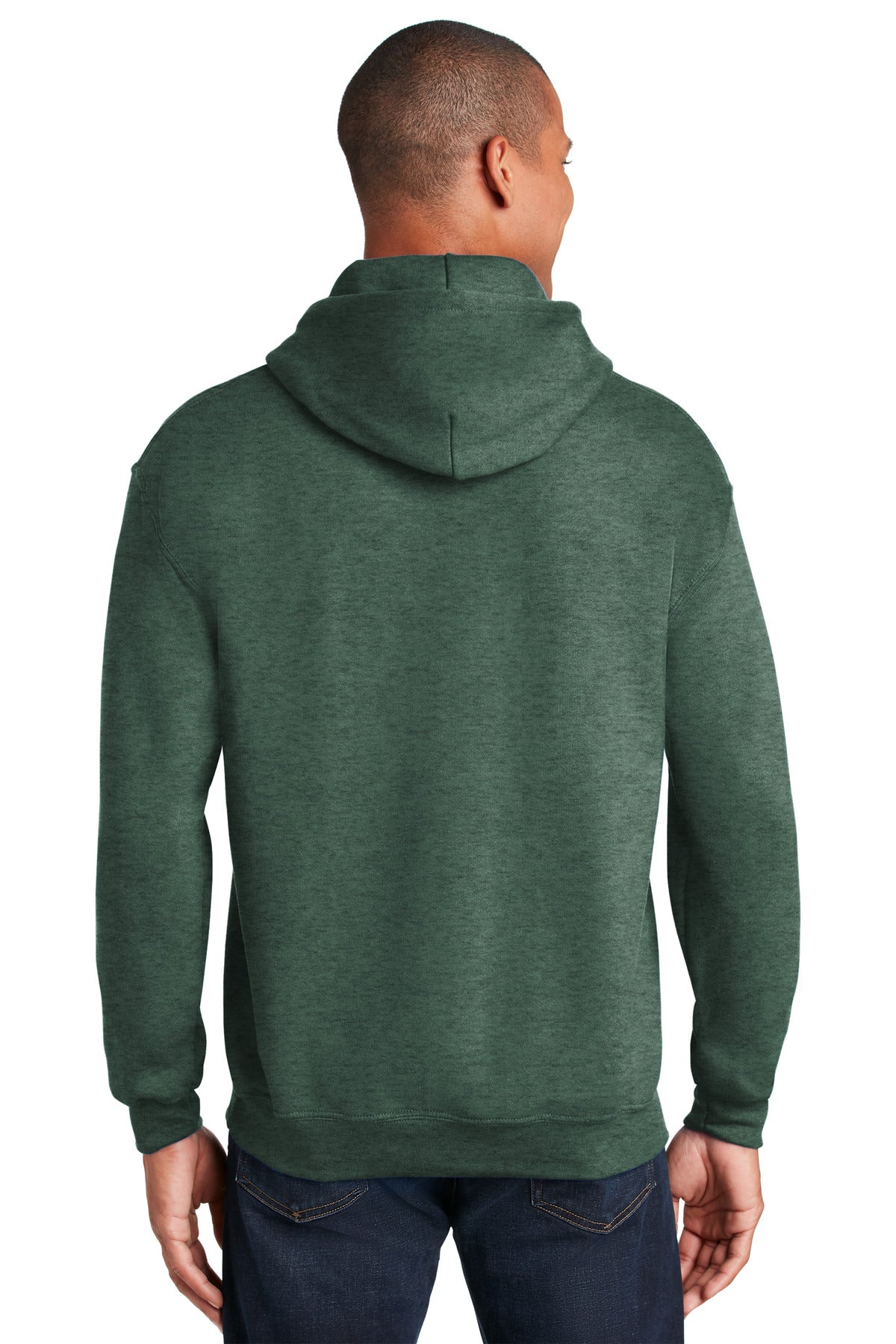 Gildan® - Heavy Blend™ Hooded Sweatshirt. 18500 [Heather Sport Dark Green] - DFW Impression