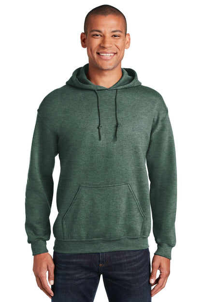 Gildan® - Heavy Blend™ Hooded Sweatshirt. 18500 [Heather Sport Dark Green] - DFW Impression