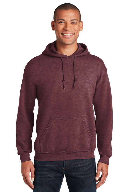 Gildan® - Heavy Blend™ Hooded Sweatshirt. 18500 [Heather Sport Dark Maroon] - DFW Impression