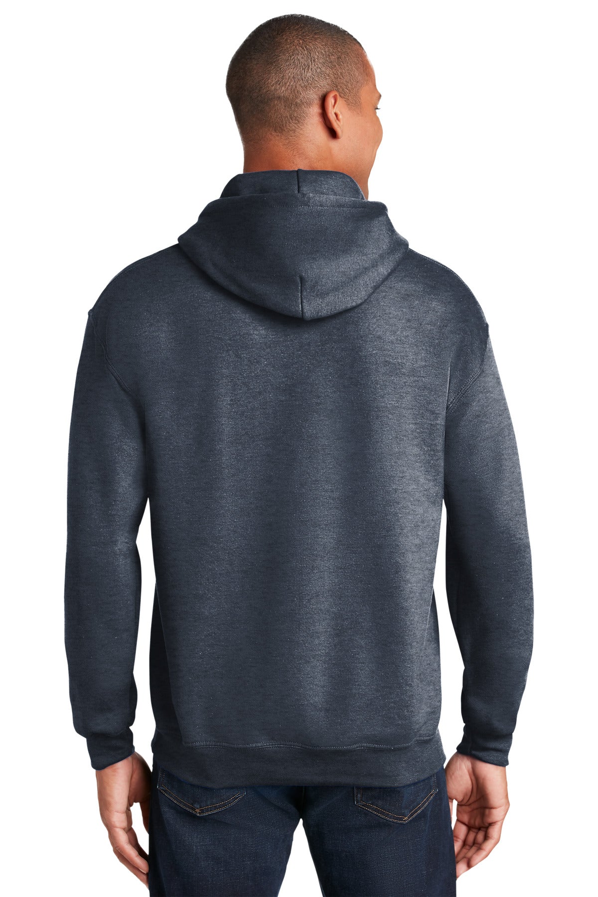 Gildan® - Heavy Blend™ Hooded Sweatshirt. 18500 [Heather Sport Dark Navy] - DFW Impression