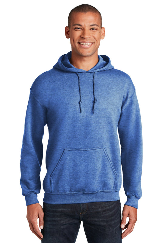 Gildan® - Heavy Blend™ Hooded Sweatshirt. 18500 [Heather Sport Royal] - DFW Impression