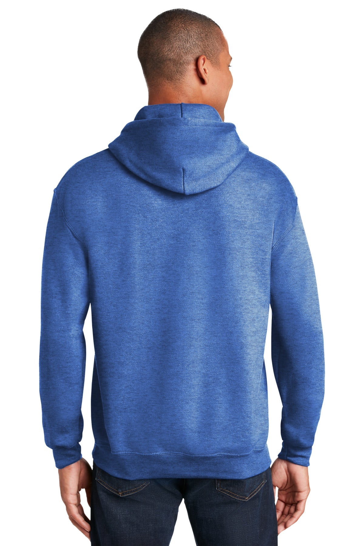 Gildan® - Heavy Blend™ Hooded Sweatshirt. 18500 [Heather Sport Royal] - DFW Impression