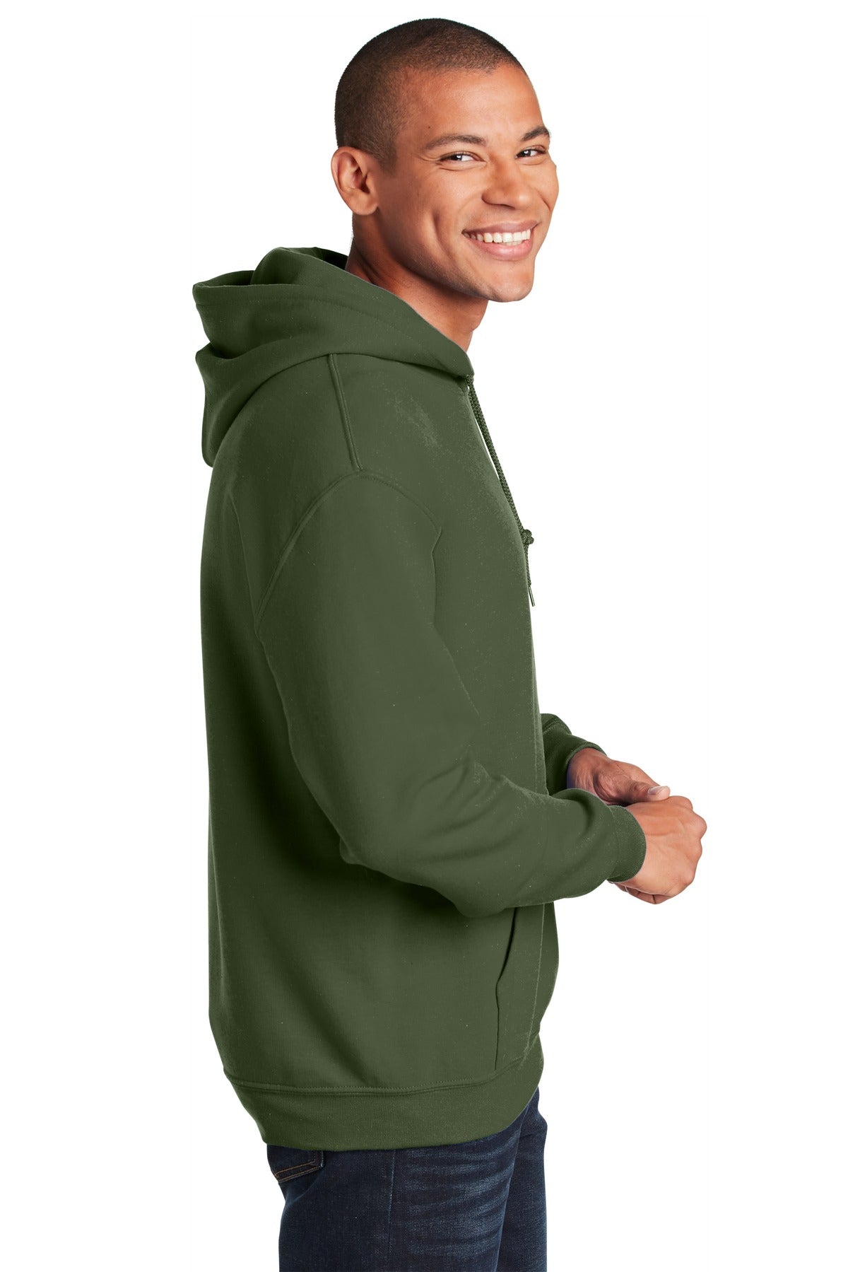 Gildan® - Heavy Blend™ Hooded Sweatshirt. 18500 [Military Green] - DFW Impression