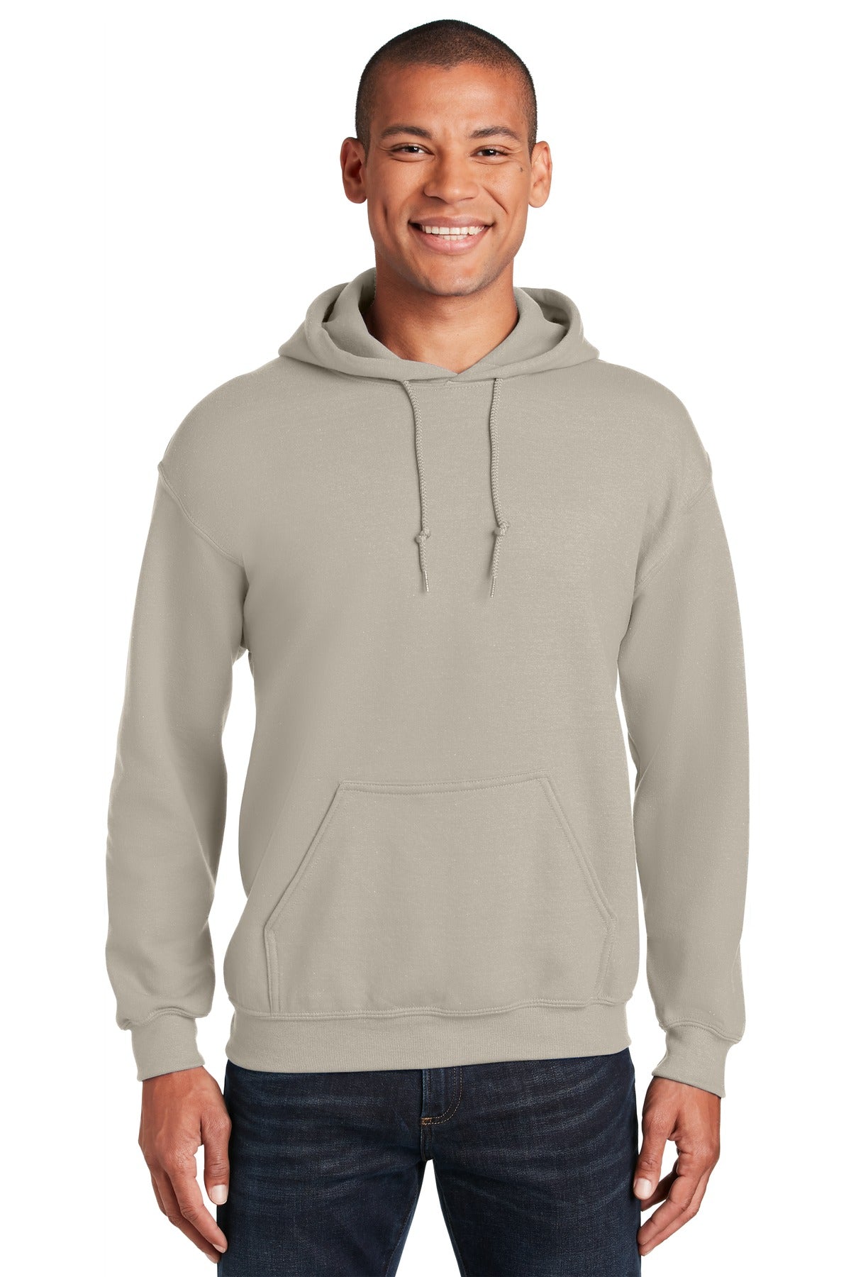 Gildan® - Heavy Blend™ Hooded Sweatshirt. 18500 [Sand] - DFW Impression