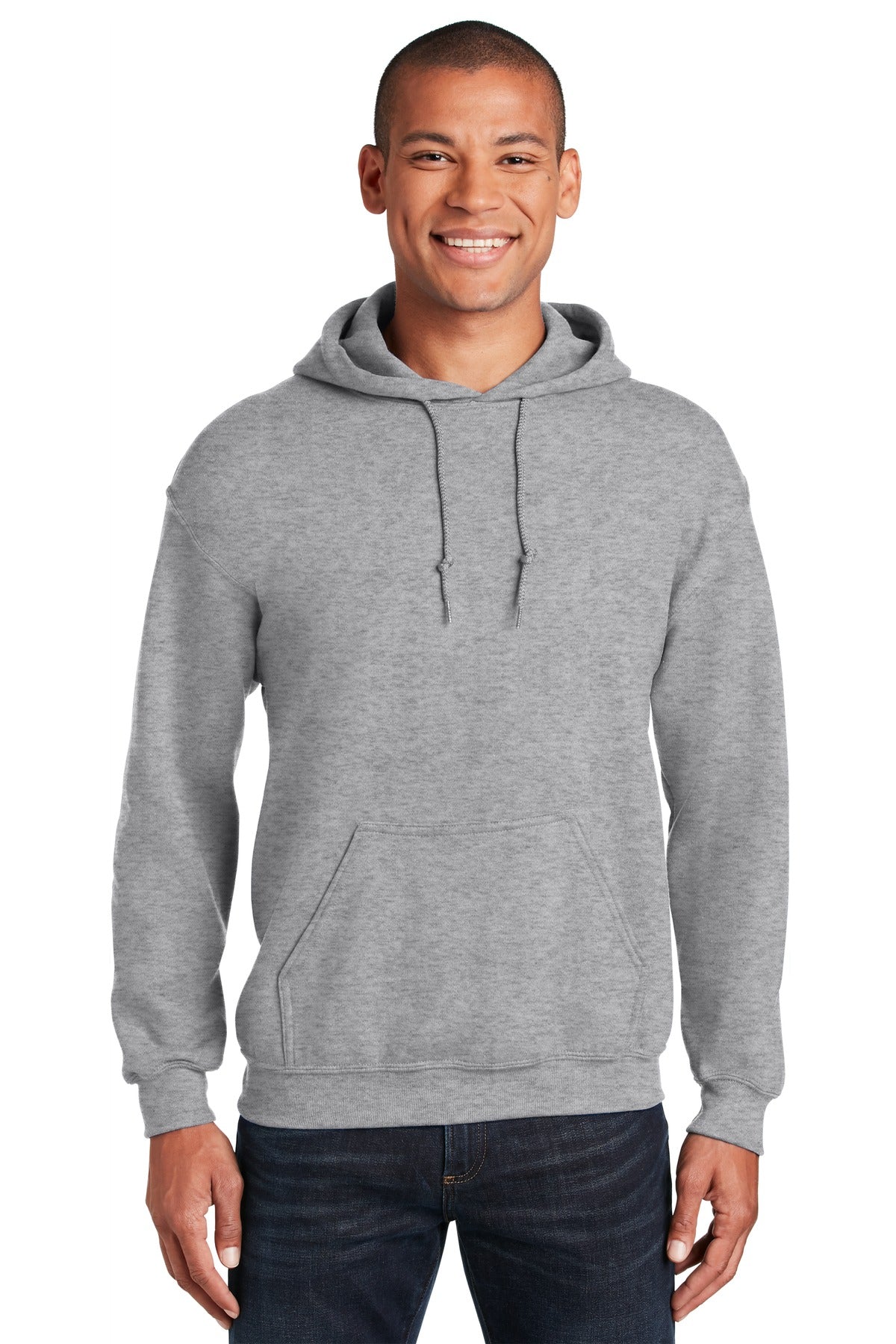 Gildan® - Heavy Blend™ Hooded Sweatshirt. 18500 [Sport Grey] - DFW Impression