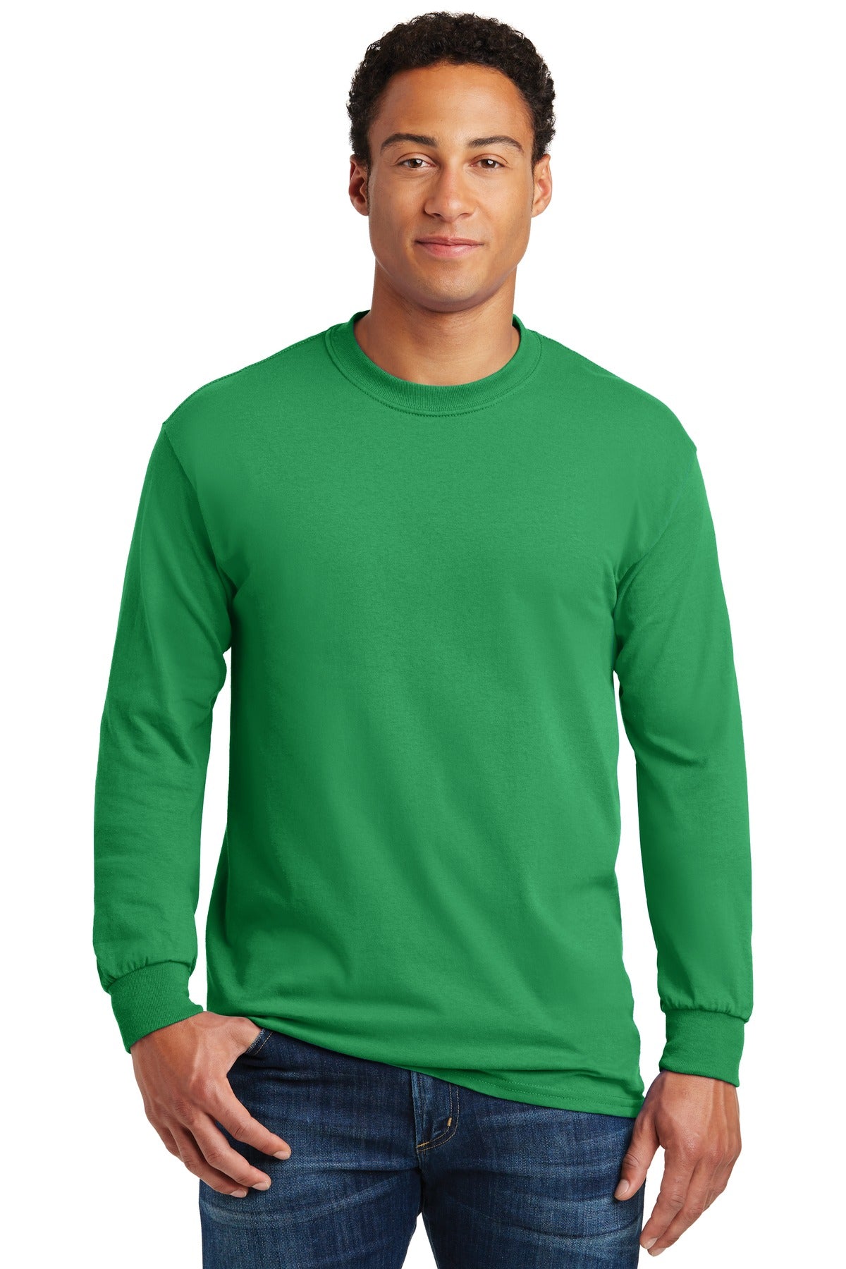 Gildan® - Heavy Cotton™ 100% Cotton Long Sleeve T-Shirt. 5400 - DFW Impression