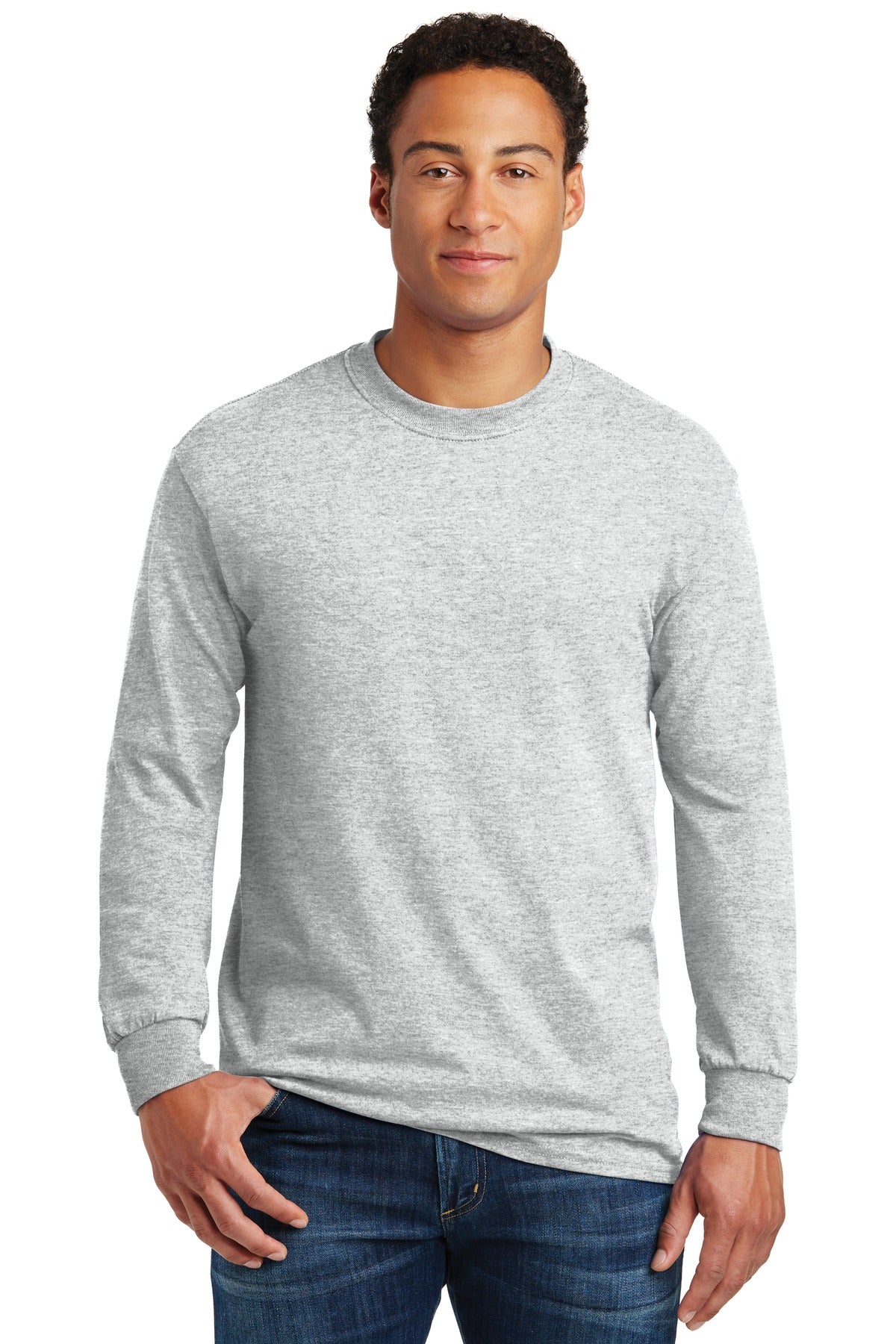 Gildan® - Heavy Cotton™ 100% Cotton Long Sleeve T-Shirt. 5400 - DFW Impression