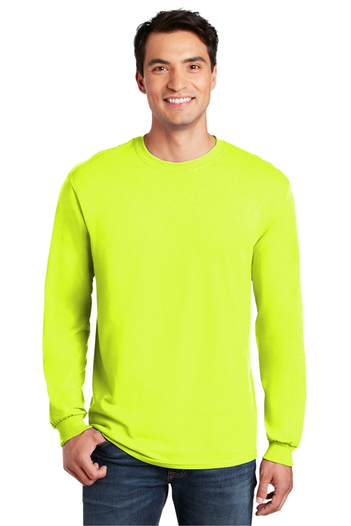 Gildan® - Heavy Cotton™ 100% Cotton Long Sleeve T-Shirt. 5400 - DFW Impression