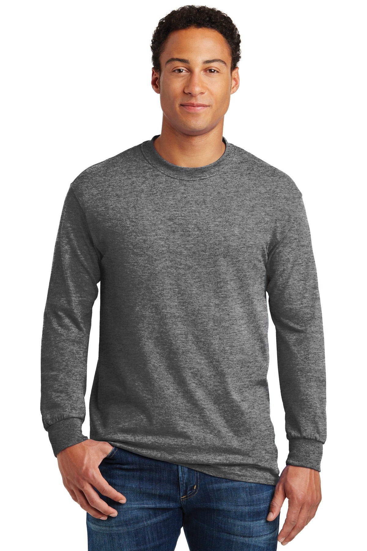 Gildan® - Heavy Cotton™ 100% Cotton Long Sleeve T-Shirt. 5400 - DFW Impression