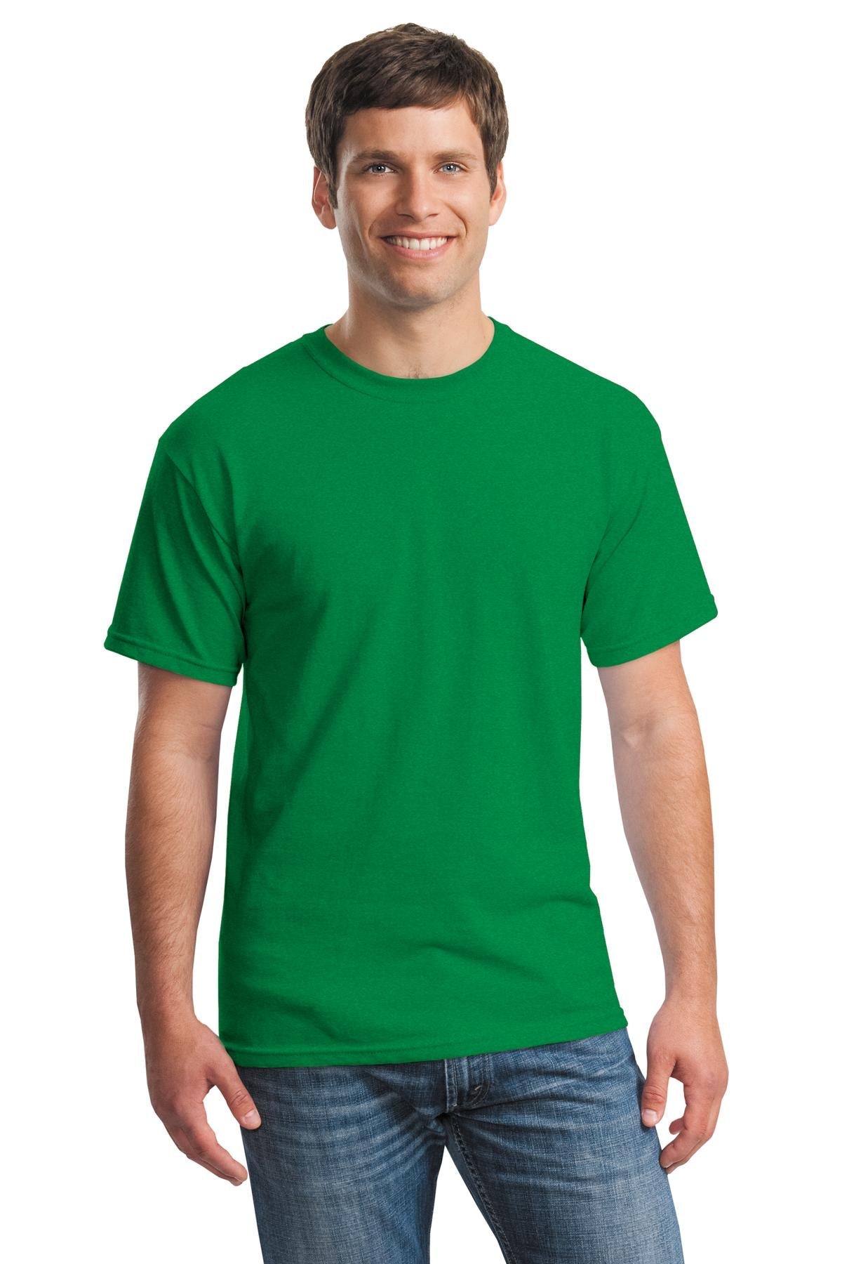 Gildan® - Heavy Cotton™ 100% Cotton T-Shirt. 5000 [Antique Irish Green] - DFW Impression
