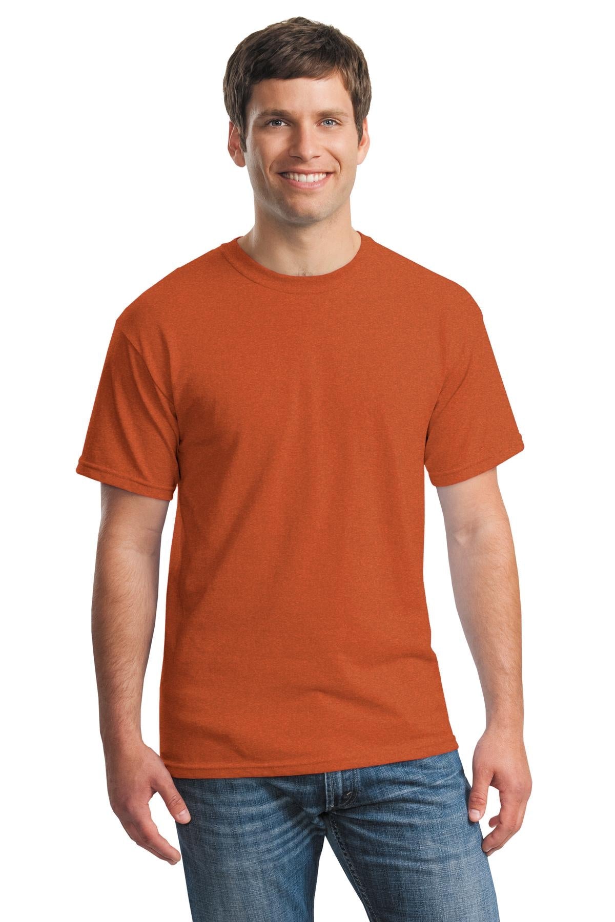Gildan® - Heavy Cotton™ 100% Cotton T-Shirt. 5000 [Antique Orange] - DFW Impression