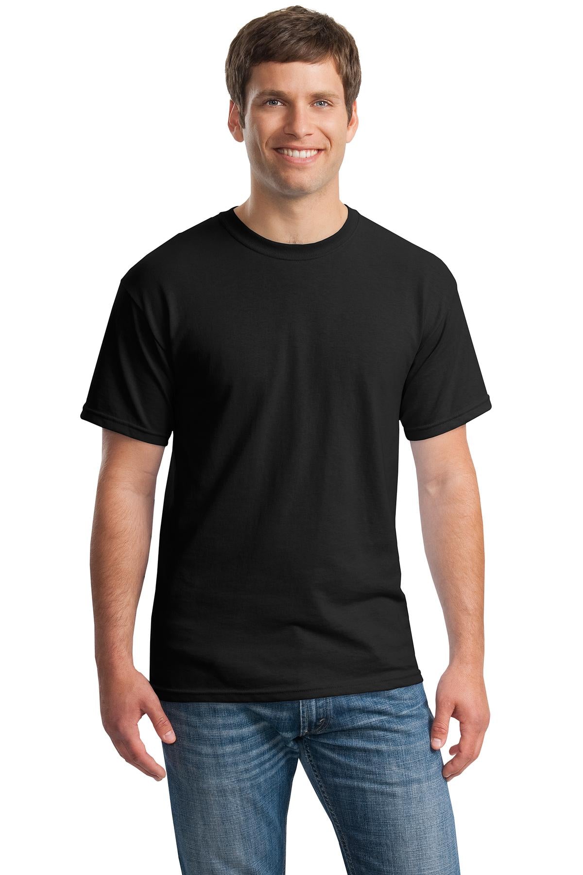Gildan® - Heavy Cotton™ 100% Cotton T-Shirt. 5000 [Black] - DFW Impression