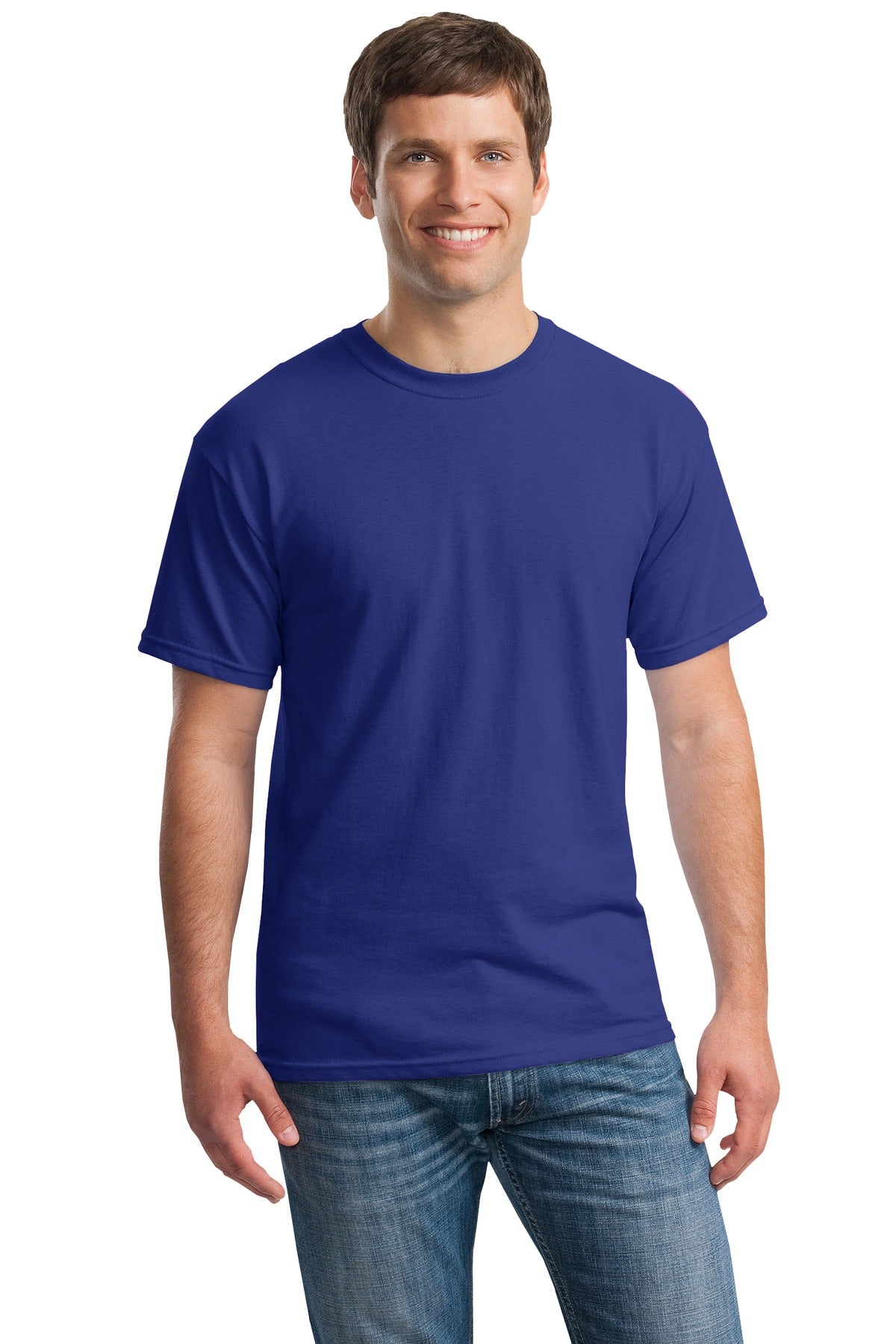 Gildan® - Heavy Cotton™ 100% Cotton T-Shirt. 5000 [Cobalt] - DFW Impression