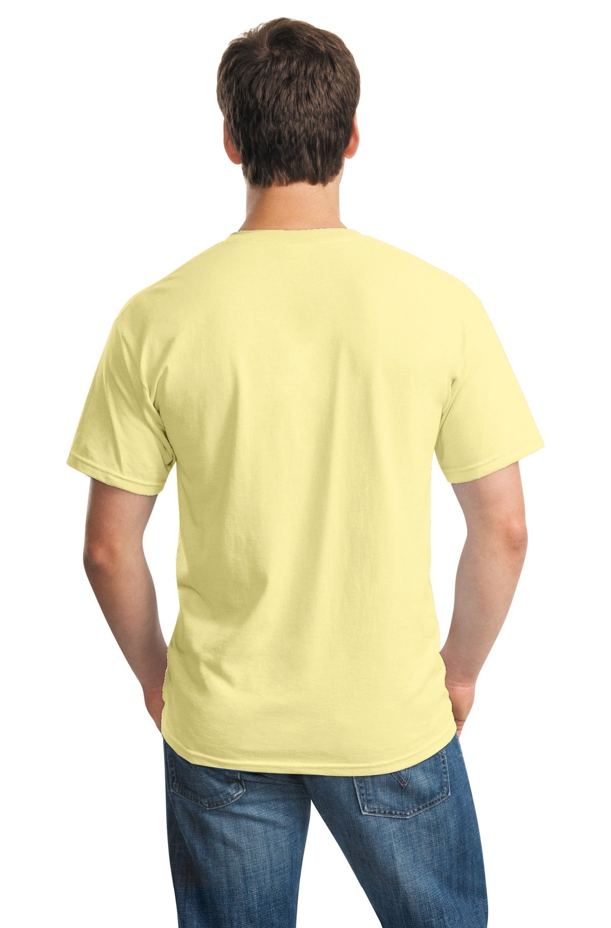 Gildan® - Heavy Cotton™ 100% Cotton T-Shirt. 5000 [Cornsilk] - DFW Impression