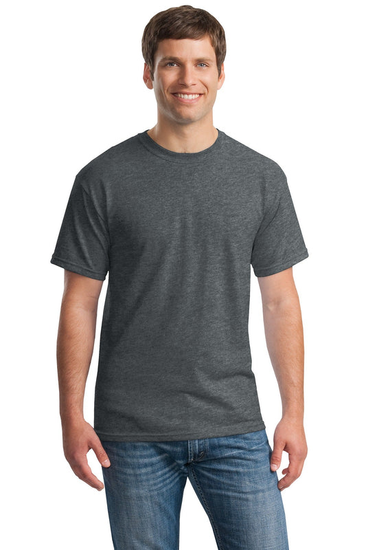 Gildan® - Heavy Cotton™ 100% Cotton T-Shirt. 5000 [Dark Heather] - DFW Impression