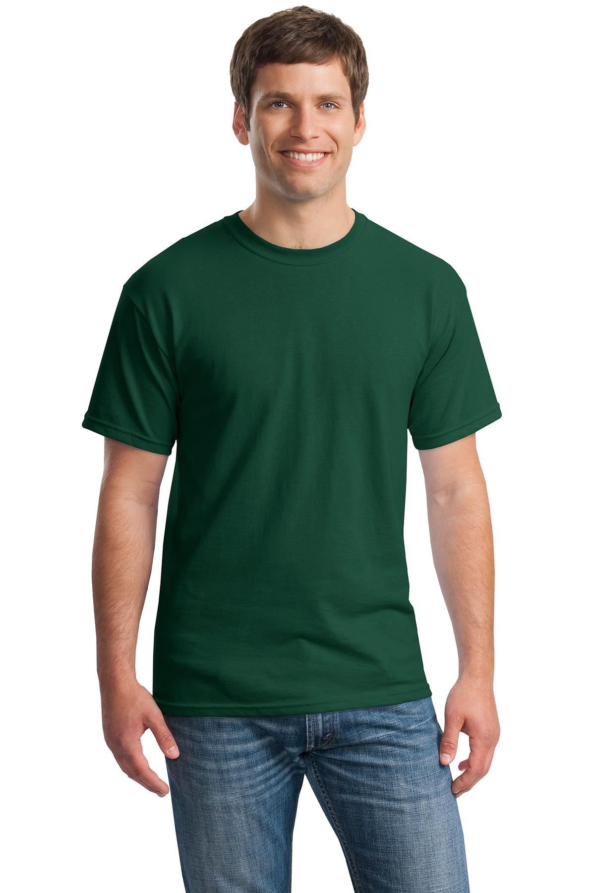 Gildan® - Heavy Cotton™ 100% Cotton T-Shirt. 5000 [Forest] - DFW Impression